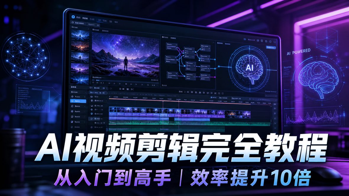 探花 AI视频剪辑教程